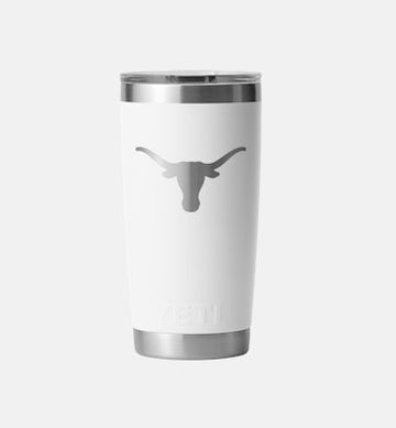 YETI- UT Texas 20oz Tumbler in White
